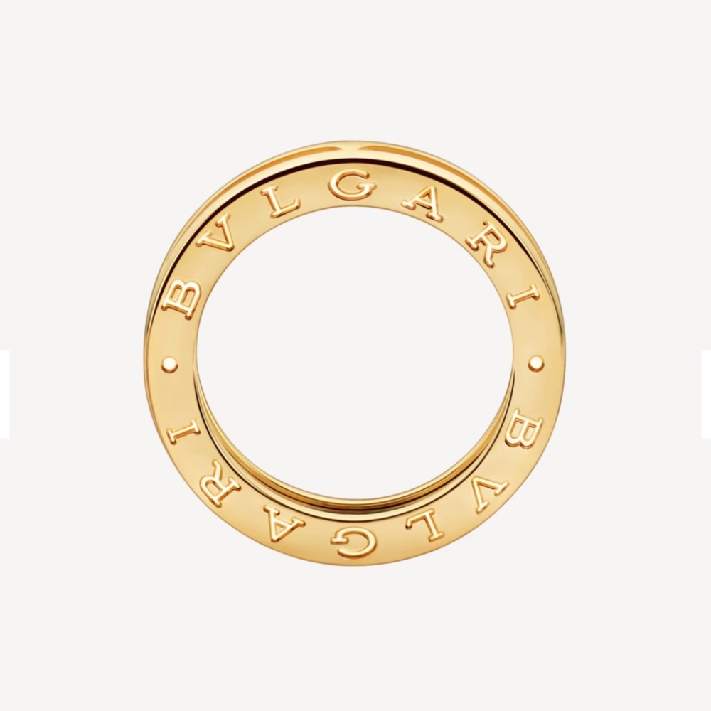 BULGARI B.ZERO1 GOLD RING size 52